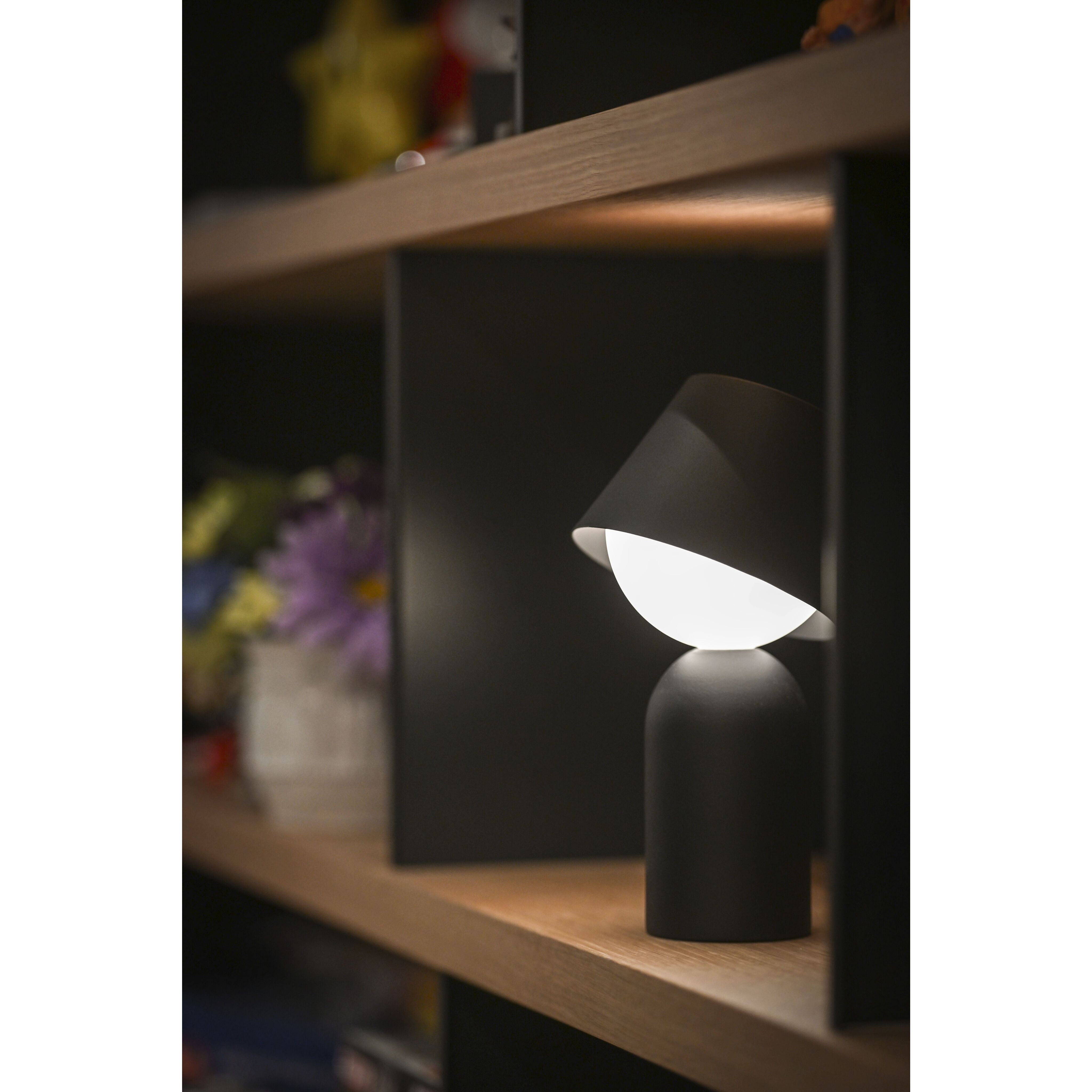 Guy LED 3.6 inch Matte Black Lantern